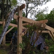 Réfection de l abri d un four à pain par brubru40 sur L Air du Bois