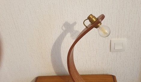 Lampe De Chevet Par Lescopeauxdyves Sur L Air Du Bois