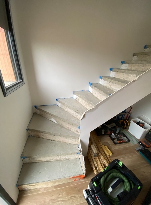 Habillage Escalier B Ton Par Lesbricolesdalex Sur L Air Du Bois