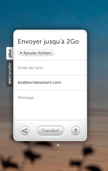 Comment Envoyer Un Fichier Par Wetransfer Par Boris Beaulant Sur L