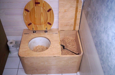 Toilette sèche extérieure - Mon rêve en bois
