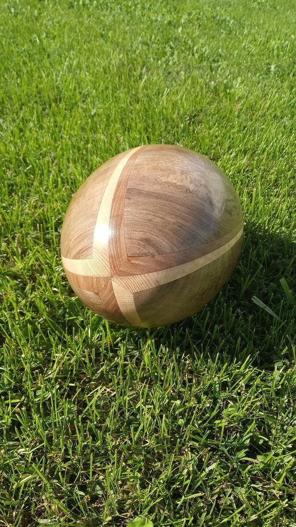 Ballon de rugby en bois WoodTurning Football Wooden Rugby Ball 