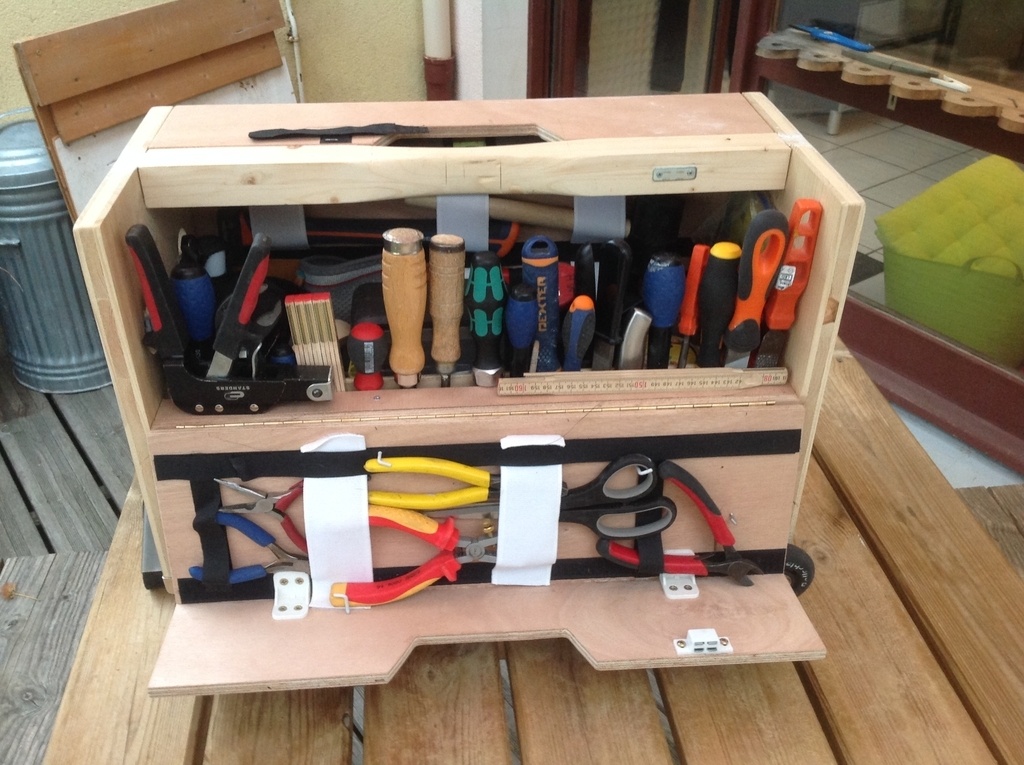 Comment construire une caisse à outils en bois 