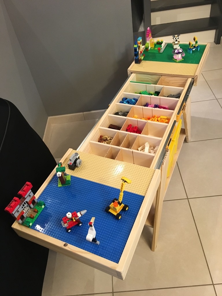 Comment ranger les Lego des enfants? 
