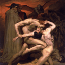 William Adolphe Bouguereau (1825-1905) - Dante And Virgil In Hell (1850)