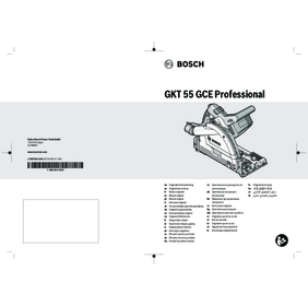 Scie Plongeante BOSCH GKT 55 GCE Professional + Rail de Guidage FSN
