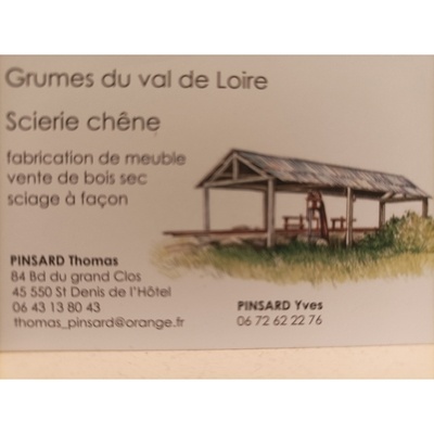 Grumes du Val de Loire - Alain Pinsard à Saint-Denis-de-l'Hôtel (45 près d'Orléans)