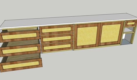 [Plan] Commode Sur Mesure. Par Siywebwa Sur L'Air Du Bois