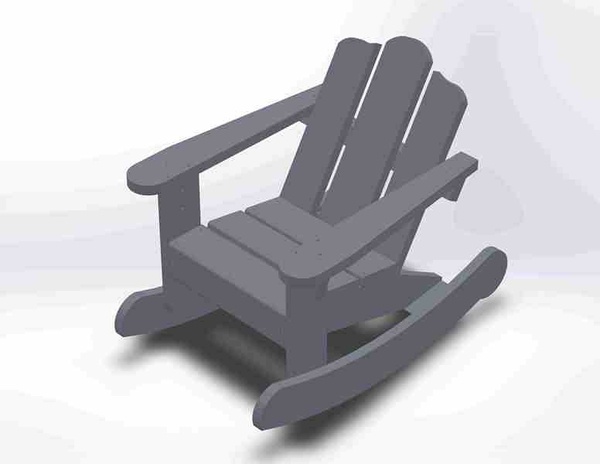 Plan] Chaise enfant Adirondack par jeanco77 sur L'Air du Bois