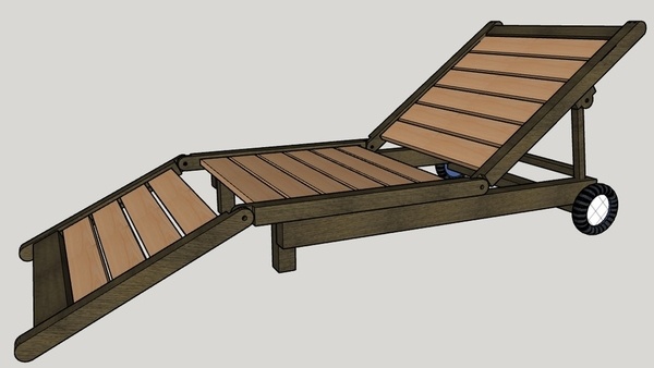 [Plan] Chaise longue par stefdefoot sur L'Air du Bois