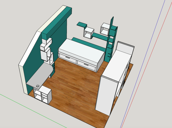  Plan  Plan chambre ado  par zannkukai sur L Air du Bois