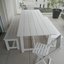 Table et bancs de jardin