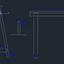 Tréteaux façon Verdier (DWG-AutoCad)