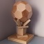 Trophée  ballon de foot