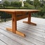 Table de jardin en Douglas