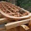 Construction d'un surf "hollow" en red cedar