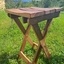 Tabouret pliant